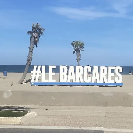 Avec Terrasse, Acces Direct Plage, Plein Centre Le Barcares, Equipe Pour 4 Pers - Fr-1-782-15 Apartmán Le Barcarès
